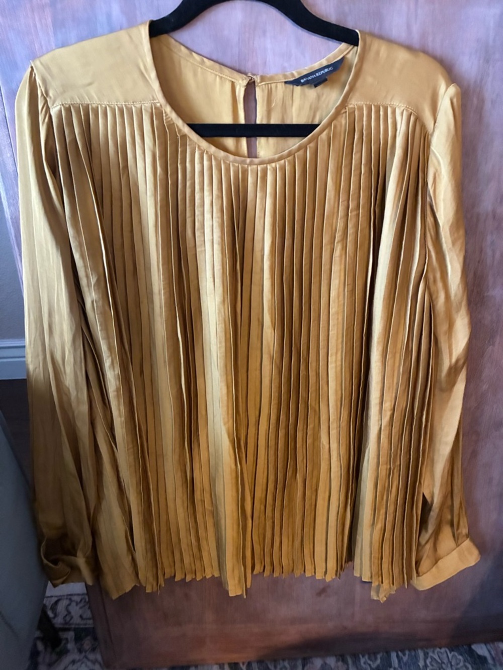 Banana Republic Pleated Blouse